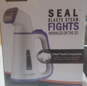 Smartek Handheld Steamer white & purple